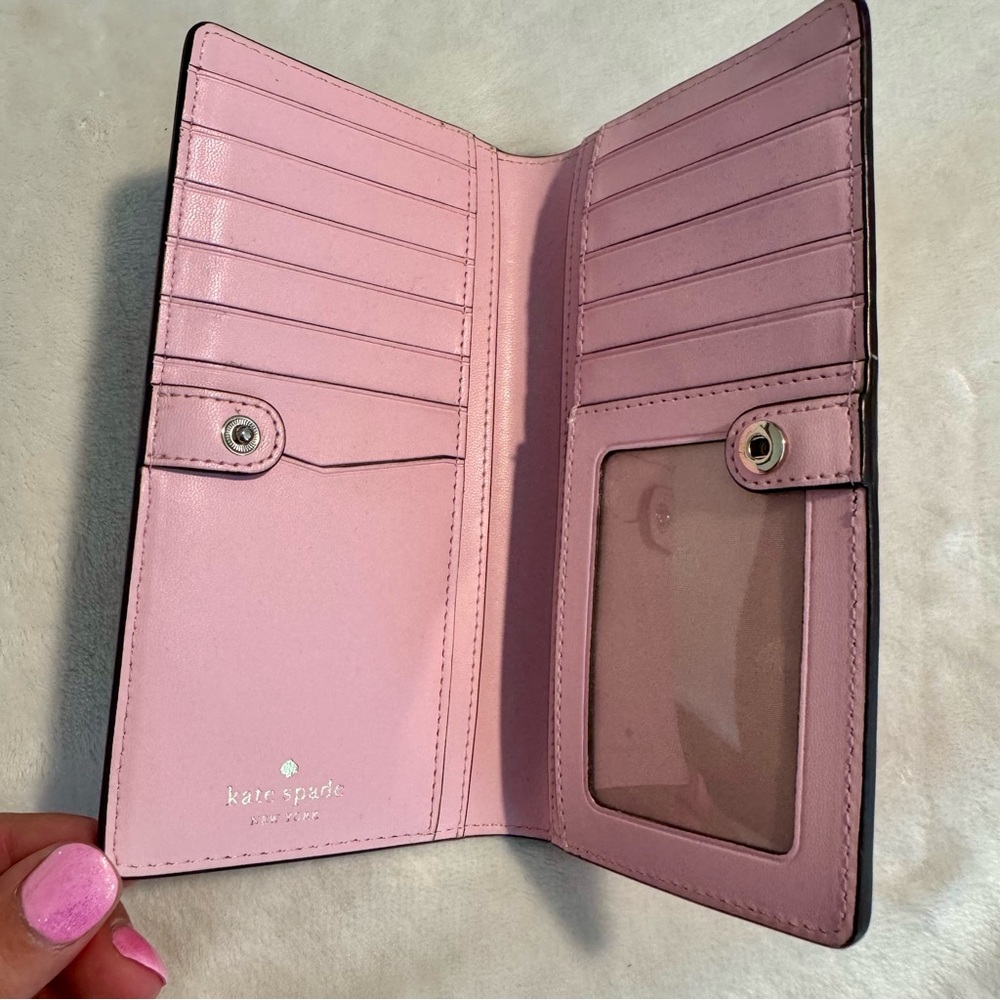 Kate Spade Pink Wallet - Picture 3 of 4